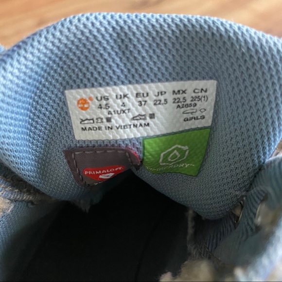 Timberland Just Don Denim Faux Shearling Boots - Picture 9 of 15